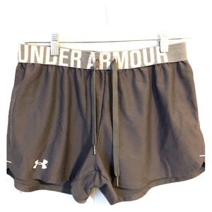 Under Armour Gray Play Up Shorts